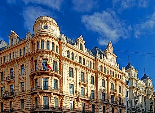 Квартал в стиле ар-нуво и дизайна